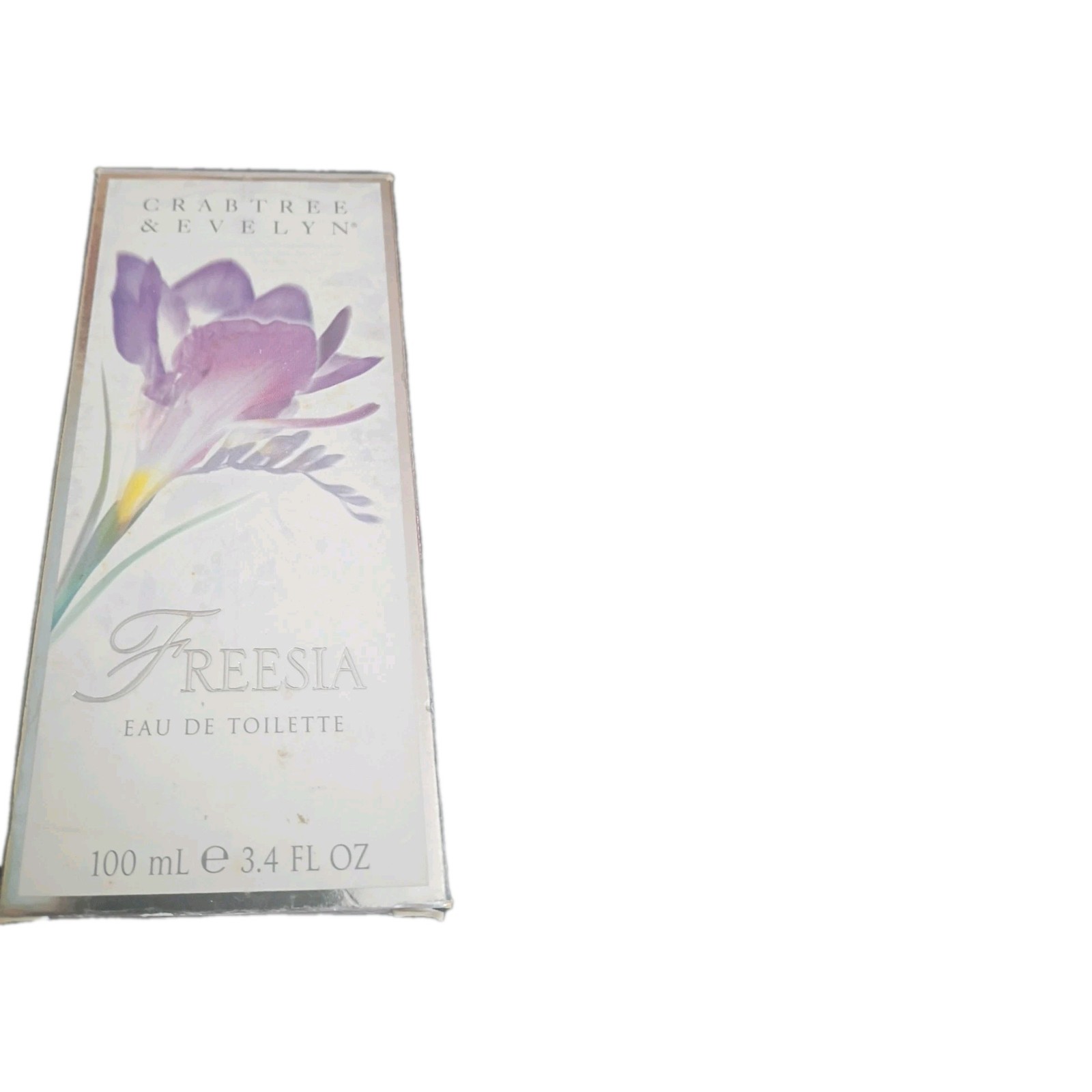 Crabtree & Evelyn Eau De Toilette Freesia 3.4 Fl Oz NIB