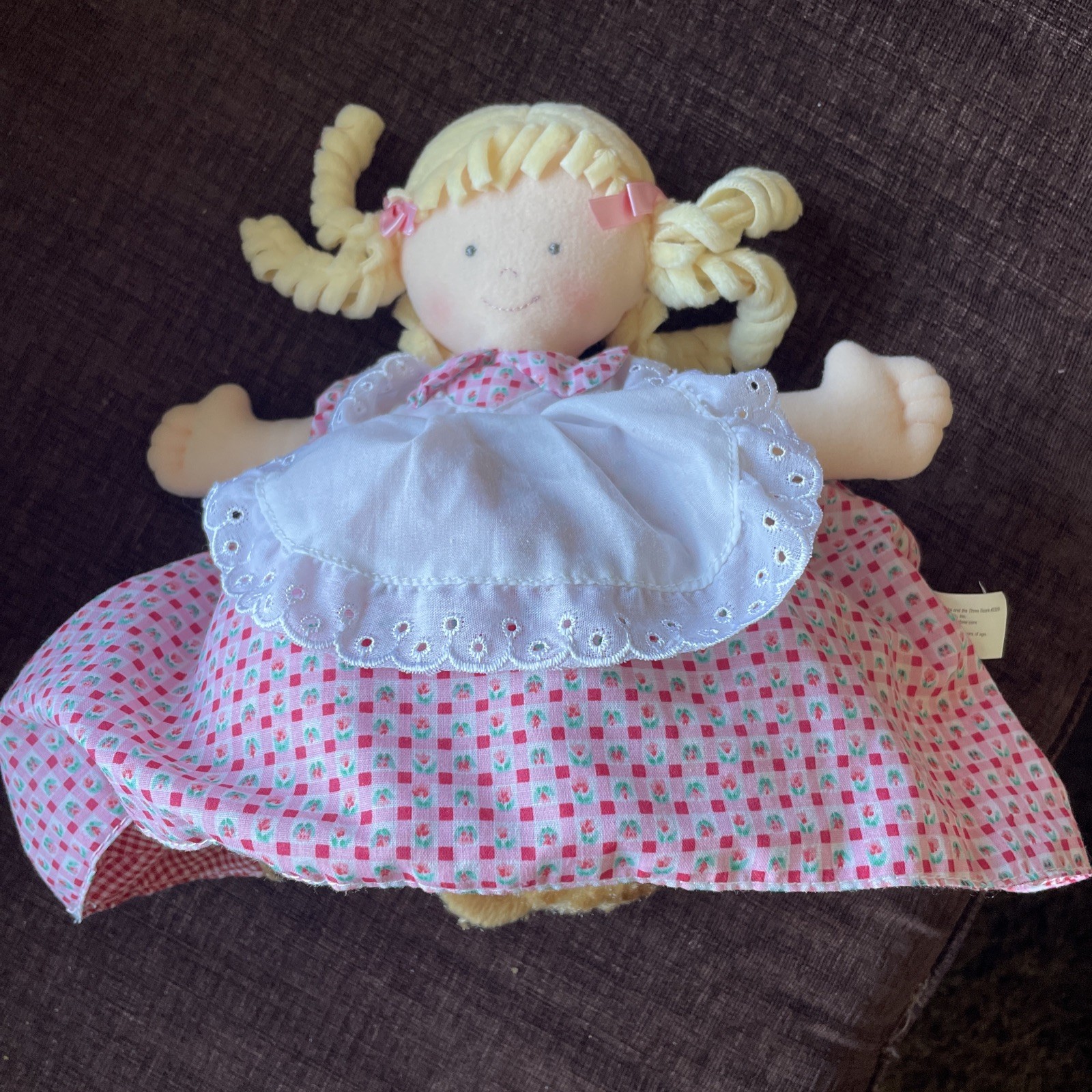 GOLDILOCKS AND THE THREE BEARS STORY PLUSH FLIP DOLL 3-In-1 