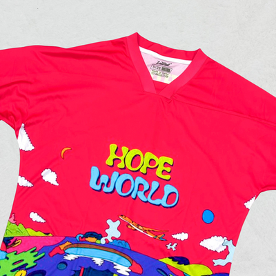 BTS JHOPE HOPE WORLD RED SHIRT FOR ARMY ARIRANG CONCERT TOUR