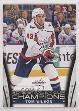 2018 Upper Deck Washington Capitals Stanley Cup Tom Wilson #5 r5h