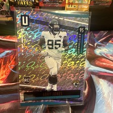2019 Panini Unparalleled Abry Jones Rookie Flight #68 Jacksonville Jaguars RC (C