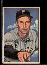1952 Bowman Murray Dickson VG SET Break #59