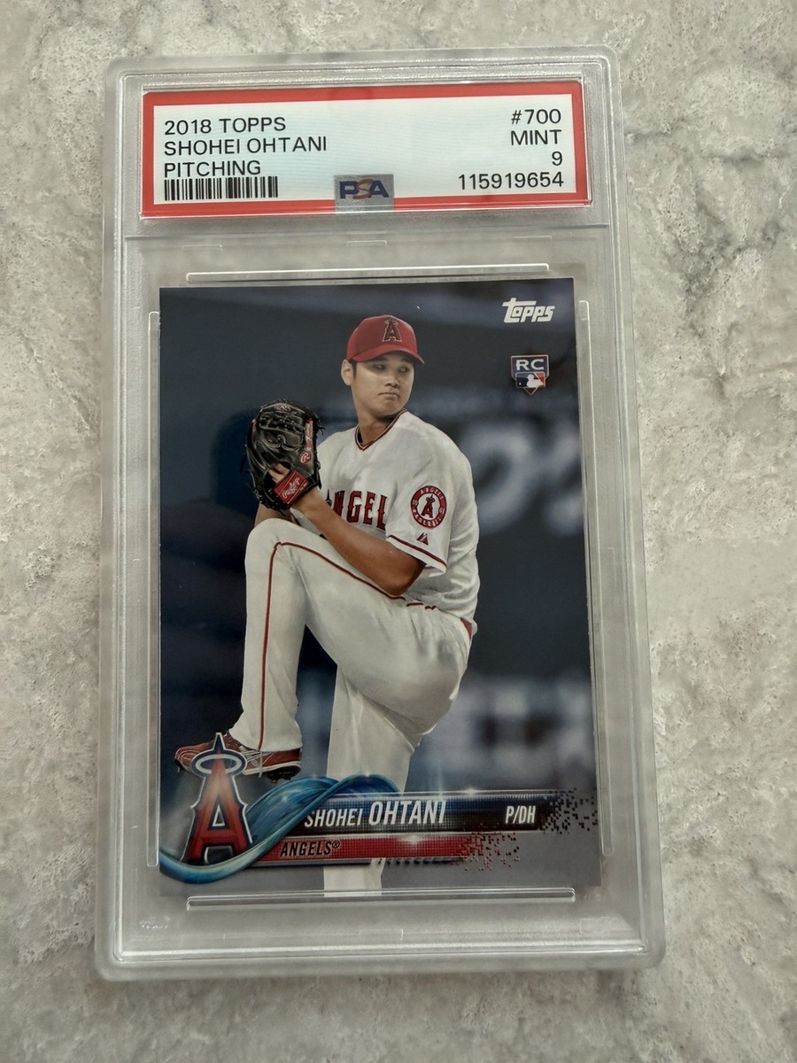 2018 Topps - Shohei Ohtani #700 White Jersey (RC) PSA 9 | eBay