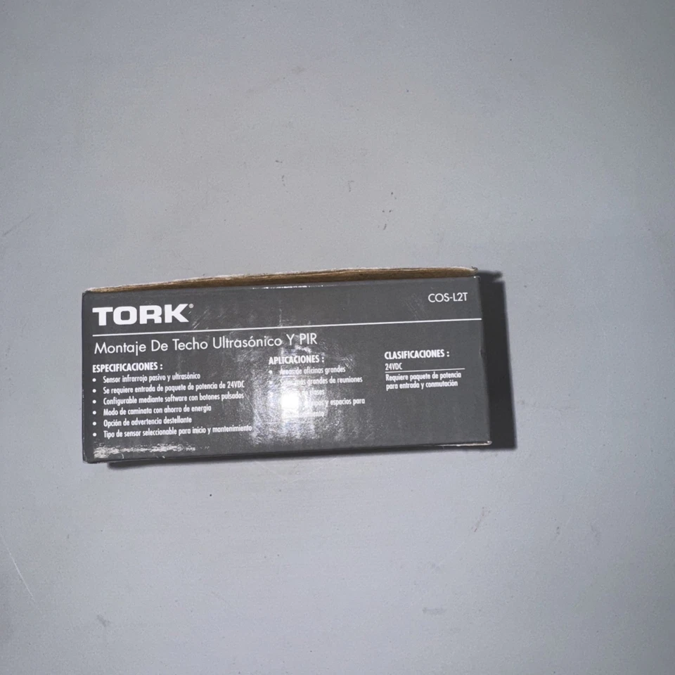 TORK COS-L2T Occupancy Sensor Ultrasonic & PIR Ceiling Mount - Image 3 of 4