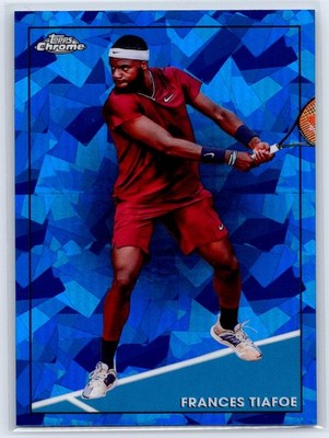 2021 Topps Chrome Sapphire Frances Tiafoe Rookie RC #66