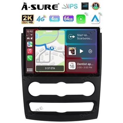 13'' 8-Core 2K Android 14 Autoradio CarPlay BT 5.0 Navi Für VW Crafter 2006-2016