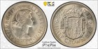 Great Britain 1961 1/2 Crown S-4145 PCGS MS 64