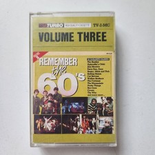 Remember The 60s Volume Three Cassette Tape 32 Golden Oldies Stereo Arcade Compi