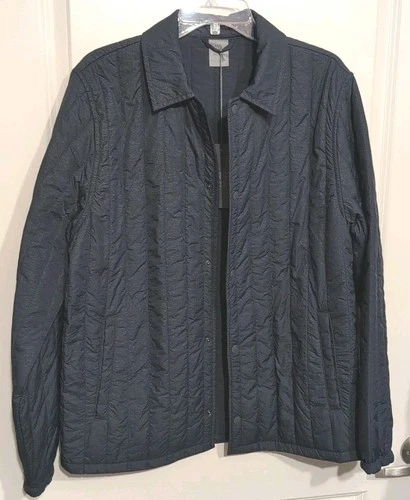 VRST Thermo Lite Eco Made Quilted Jacket Insulated Button Front Size Medium