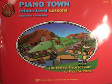 New Piano Town Lessons Primer Level Music Book MP100