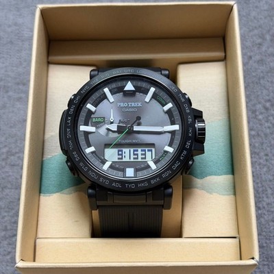 CASIO PRO TREK prw 6621y 1jf radio solar Watch Triple Sensor Compass Men