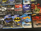HOT WHEELS BATMAN BATMOBILE VERY HARD TO FIND LOT OF 20 CARS + RED LINE CLUB