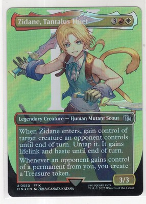 MTG Final Fantasy Surge Foil #0550 Zidane Tantalus Thief