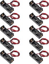 10pcs A23 Battery Holder 23A Battery Holder with Wire 12V Battery Holder Spring