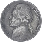 Photo of a 1945-D Jefferson Nickel from an eBay listing that sold on Jul 21, 2026