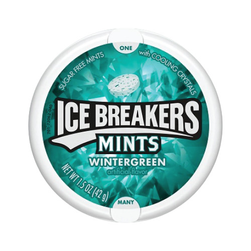 Ice Breakers Variety Flavor | 50 Mints Per Tin | 1.3-1.5oz |