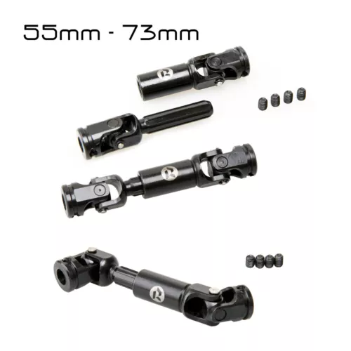 Eje de transmisión de alta resistencia de acero inoxidable Rhino RC para carrawler SCX10 TRX4 Redcat Gen8 - Imagen 2 de 15