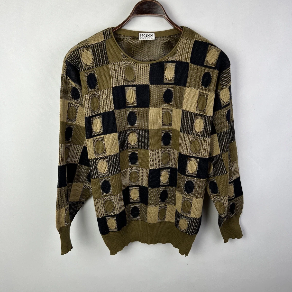 80s hugo boss clearance sweatshirt