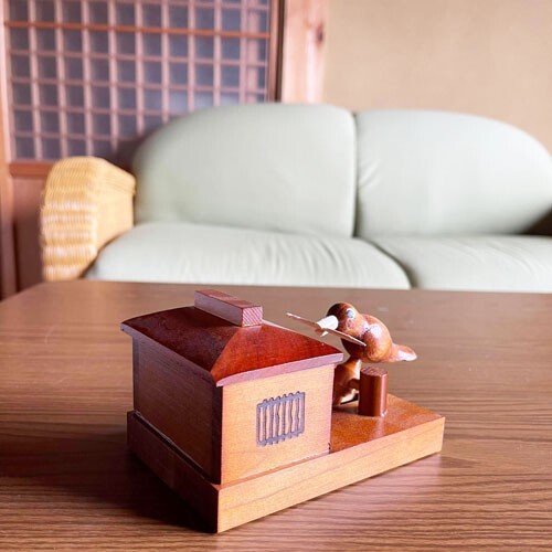 Karakuri animal Yosegi zaiku 