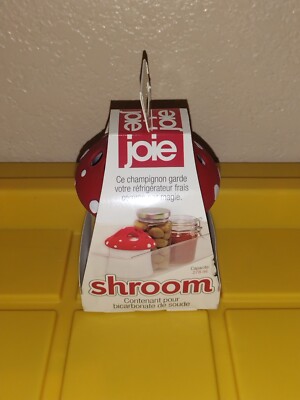 JOIE SHROOM BAKING SODA POD JOIE MUSHROOM BALING SODA HOLDER CONTAINER NEW