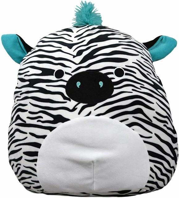 Squishmallow XL Zeke The Zebra Spring 2020 Kellytoy - 20â Great M28e for sale online | eBay