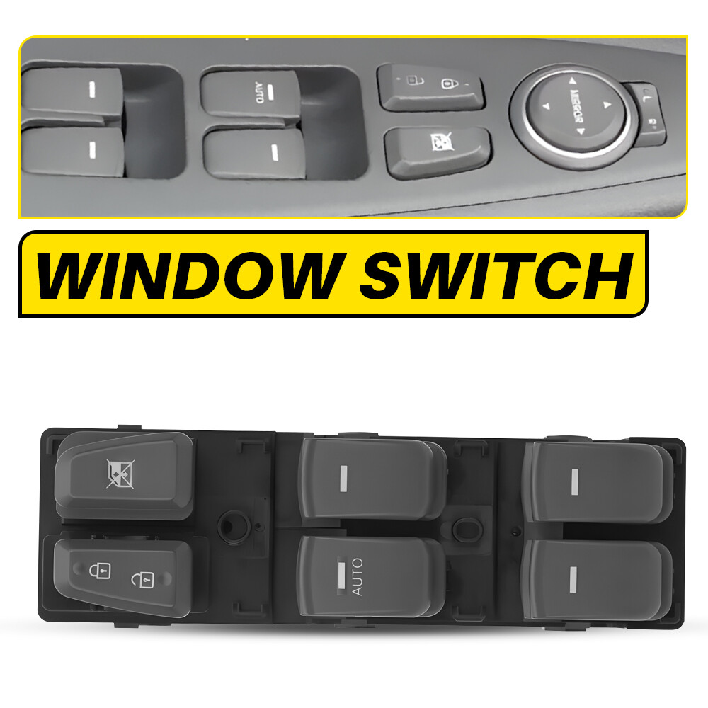 2011-15 Hyundai Sonata Left Driver Side Power Window Master Control Switch