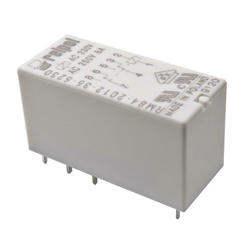 RM84 2012 25 5230 RELPOL Przekaźnik: elektromagnetyczny | DPDT RM84 2012 25 5230 RELPOL Przekaźnik: elektromagnetyczny | DPDT