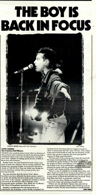 1.02.88PT29 Live Review & Bild. Aztekenkamera - San Francisco Old Filmore