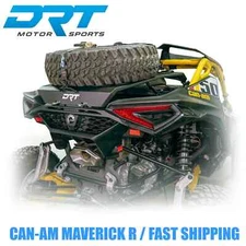 DRT Adventure Rack Spare Tire Cargo Carrier Fits: CAN-AM MAVERICK R 2024+