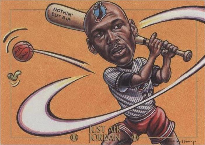 マイケルジョーダン キャプテンアメリカ タートルズ チャッキー 1993 Cardtoons - Michael Jordan #95 for sale | eBay