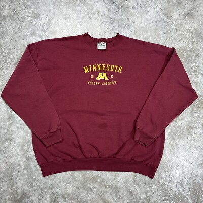 Vintage Minnesota Golden Gophers sweatshirt Adult XL red