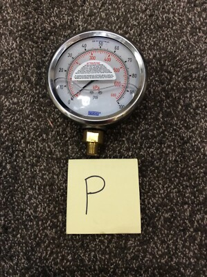 #ad #ad WIKA PRESSURE GAUGE RANGE 100PSI MODEL# 213.53 4quot; 1 4quot; NPT LIQUID FILLED NEW $37.49