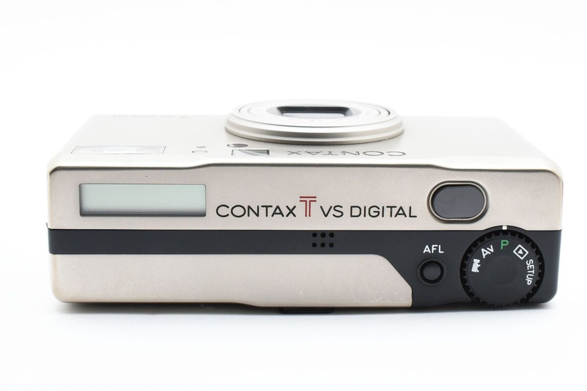 Contax TVS Digital 5.0MP Digital Camera Titanium Silver