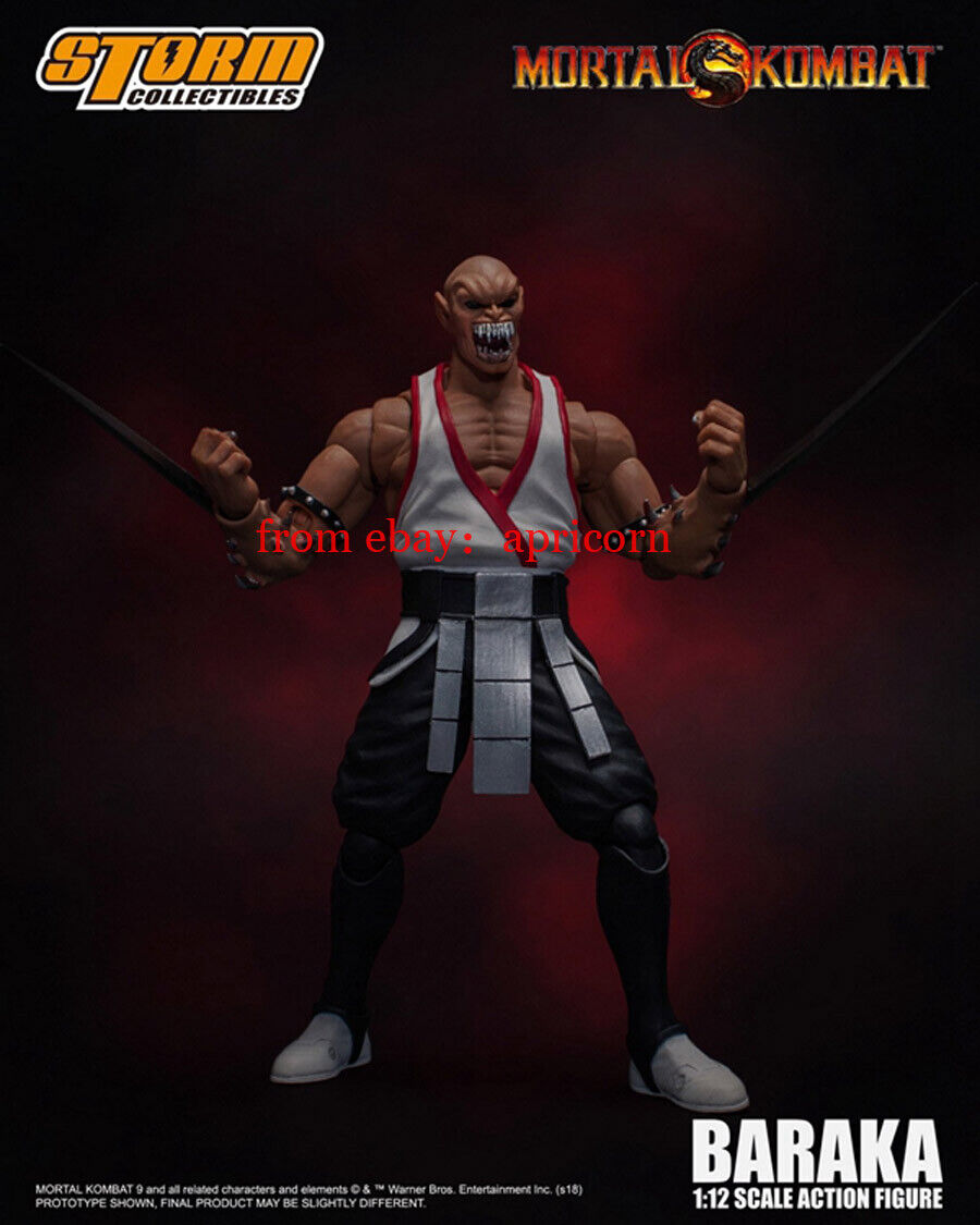  Mortal Kombat Storm COLLECTIBLES Baraka Figure : Toys