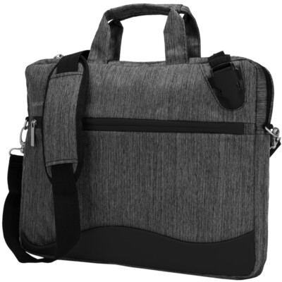 Black Nylon Laptop Case School Crossbody Bag For 15'' Lenovo ThinkPad T15 / P15