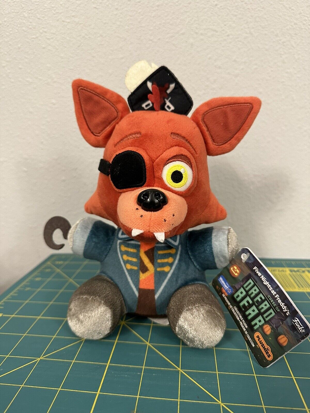 Five Nights At Freddy’s Fnaf plush dread bear captain foxy Walmart Exclusive