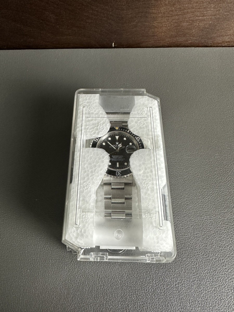 Plastic Watch Coffin Case for Rolex Shipping Travel Storage