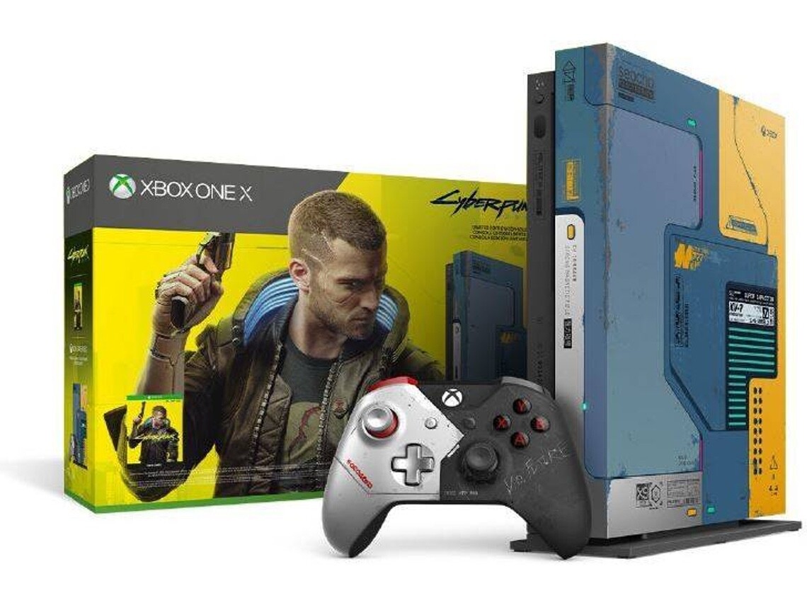 Xbox One X Cyberpunk 2077 Limited Edition TB 889842564150 UK