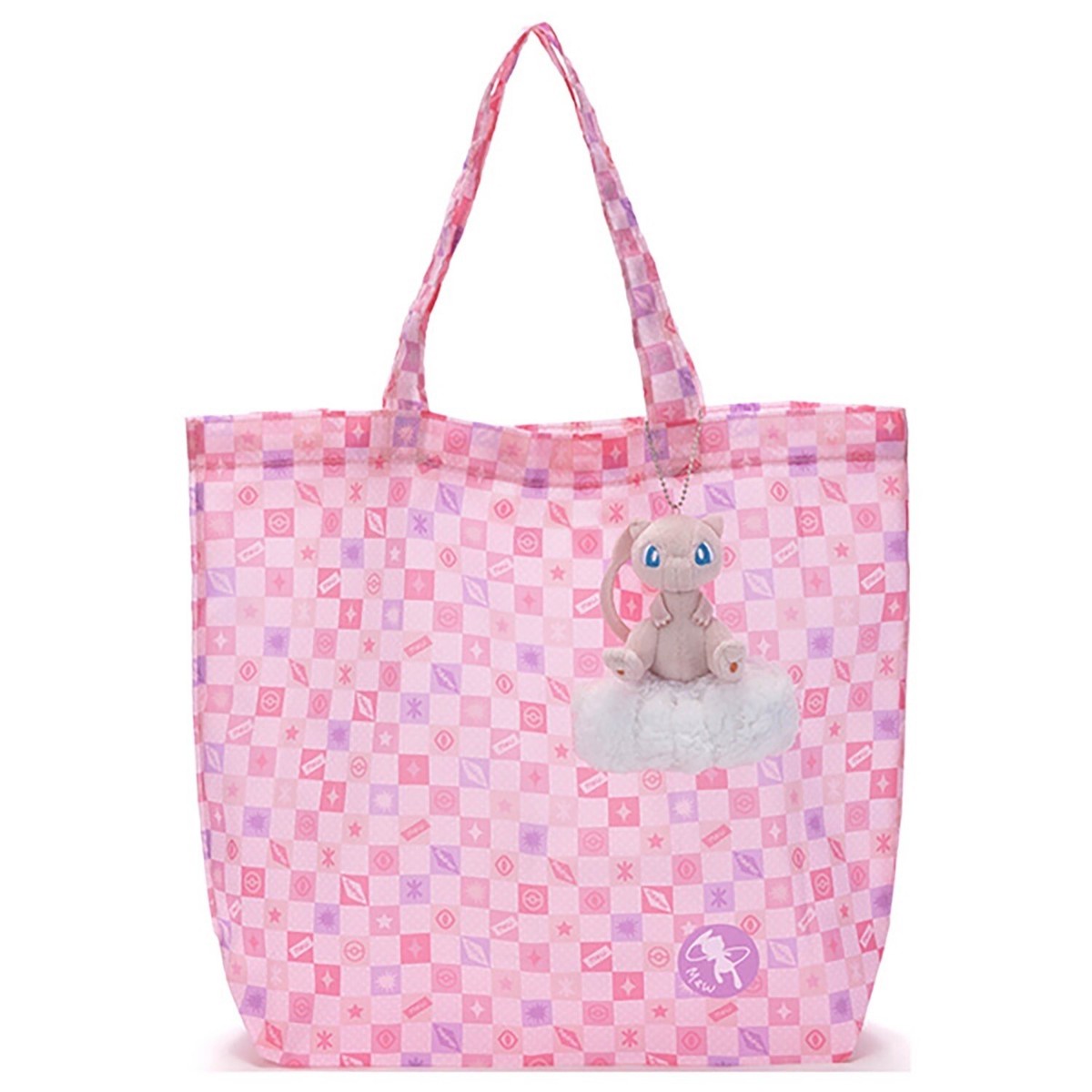 Pokemon Center Japan Official Mew Plush Eco Bag Keychain | eBay