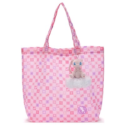 Pokemon Center Japan Official Mew Plush Eco Bag Keychain | eBay