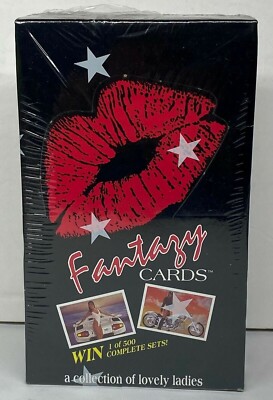 NEW SEALED from 1992 Fantazy  Bikini Clad Girls Trading Card Box Calfun Inc