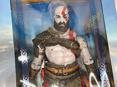 NECA God of War (2018): Kratos 7 Figure White, Red 49323 - Best Buy