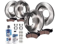 For 2007-2010 GMC Sierra 3500 HD Brake Pad and Rotor Kit Detroit Axle 73916PZDW