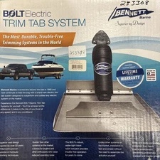 Bennett Bolt Electric Trim Tab System 12V | 12” x 9” Kit (Part# 253308)