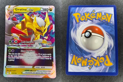 GIRATINA VSTAR 131/196 HOLO ULTRA RARE LOST ORIGIN POKEMON NM
