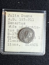 Julia Domna AR Denarius MATER AVGG Cybele Lion Quadriga RIC 562 Rome **SCARCE**