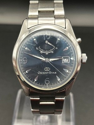 ORIENT STAR Automatikuhr RK AU0005L Edelstahl 37mm Gehäuse 17cm Armband