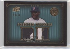 2008 UD Premier Patch Gold Milestones 9/34 David Ortiz #PP2-DO Patch HOF 10p1