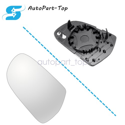 #ad #ad Mirror Glass For 2010 2016 Audi A4 2010 2017 Audi A5 Passenger Right Side USA $12.21