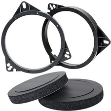 6.5 Solid Speaker Spacer with Foam Ring Adapter,Car Rear Door Speaker Spacers...